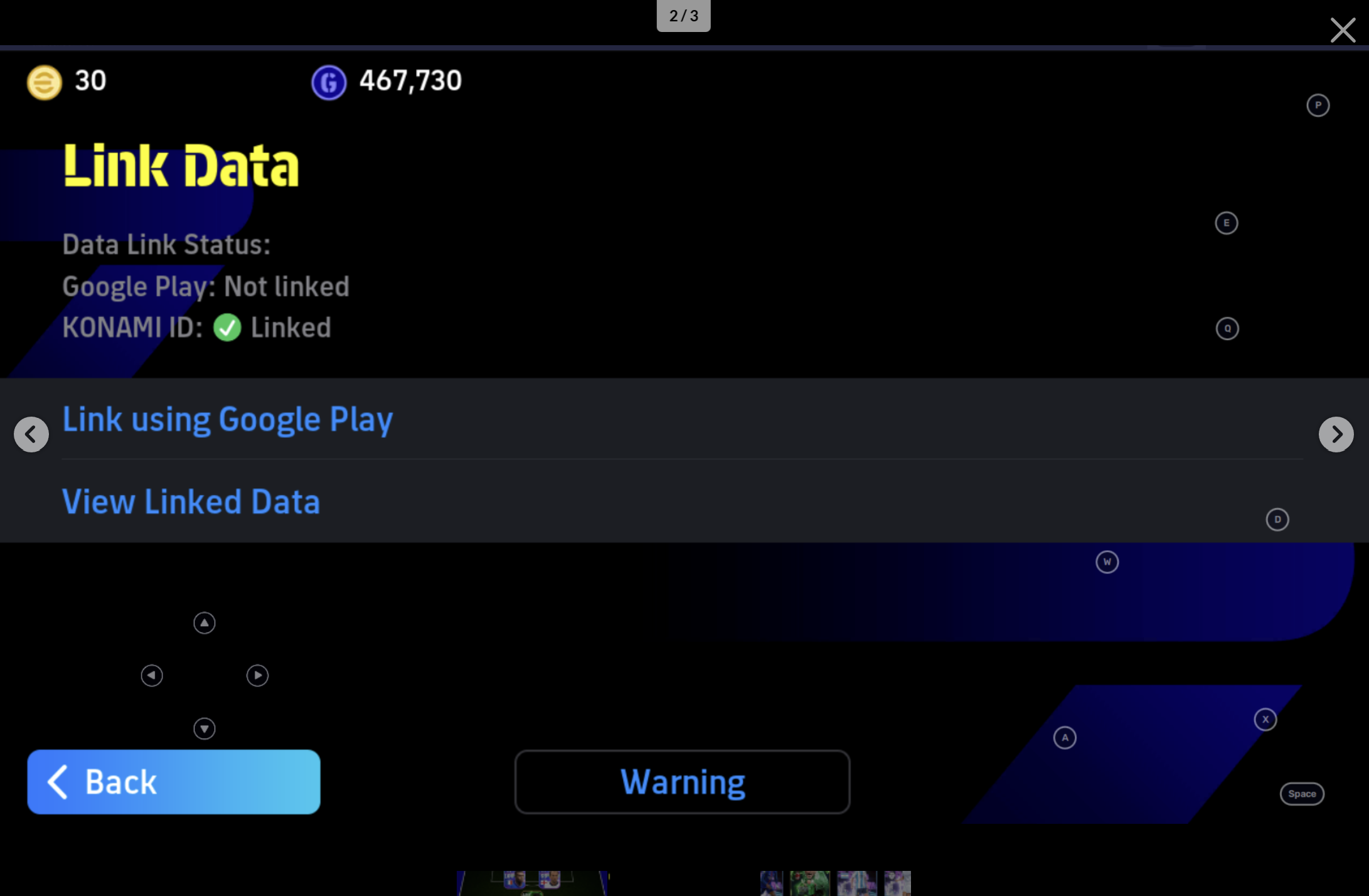eFootball Mobile Starter Account